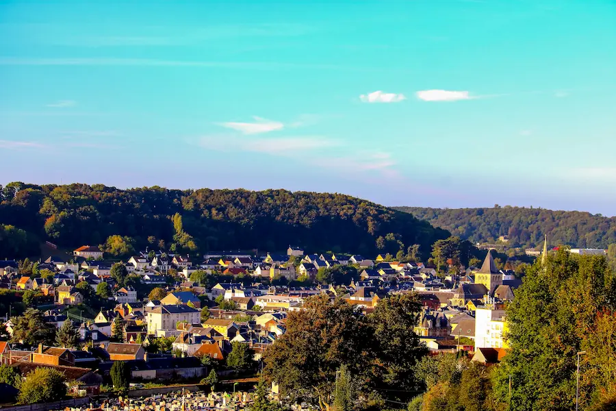 Montivilliers près du camping de l'Aiguille Creuse